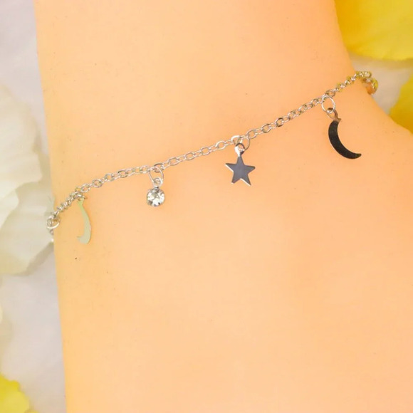 Minimalist Anklet, Sleek & Modern Design, Women’s Fashion, YC110298-A - Picture 10 of 10